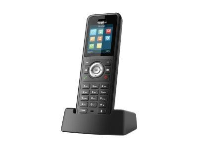 Yealink W59R - Cordless extension handset - with Bluetooth interface with caller ID - DECT\CAT-iq - 3-way call capability - black