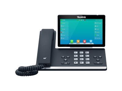 WIFI ENABLED Yealink SIP-T57W - VoIP phone - with Bluetooth interface with caller ID - 3-way call capability - SIP SIP v2 SRTP - classic gray Power Supply Included