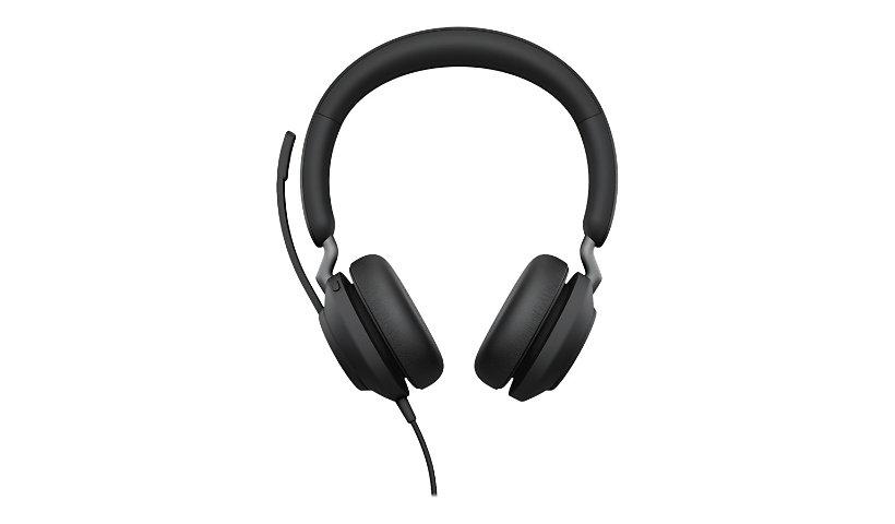 Jabra Evolve2 40 USB-A, UC Stereo